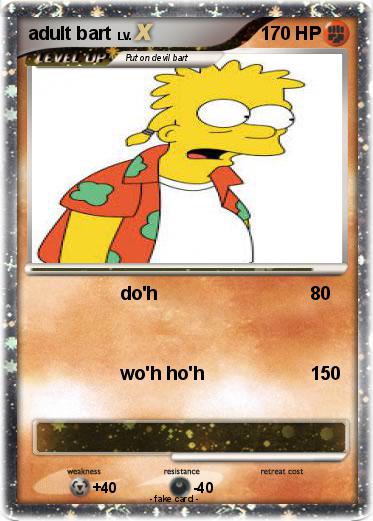Pokemon adult bart