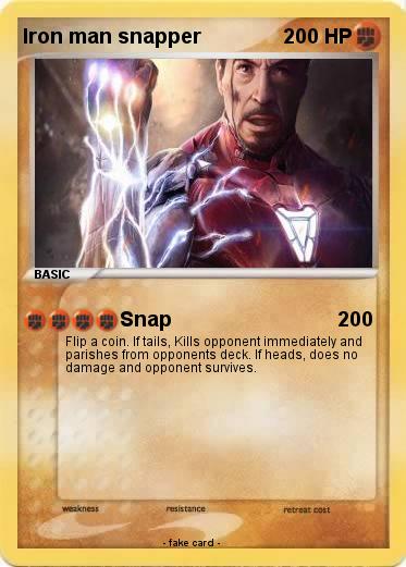 Pokemon Iron man snapper