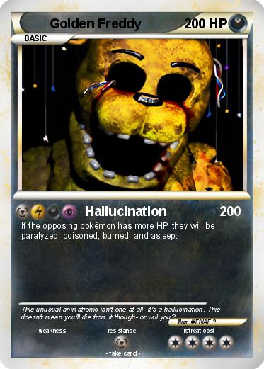 Pokemon Golden Freddy