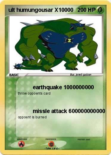 Pokemon ult humungousar X10000