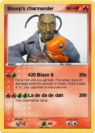 Pokemon Snoop's charmander