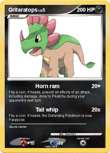 Pokemon Gritaratops