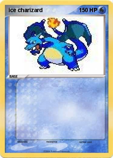 Pokemon ice charizard
