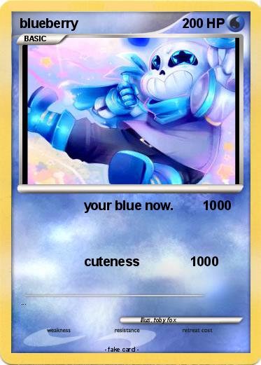 Pokemon blueberry