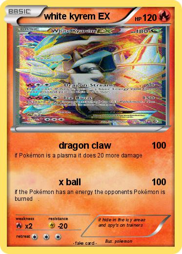 Pokemon white kyrem EX