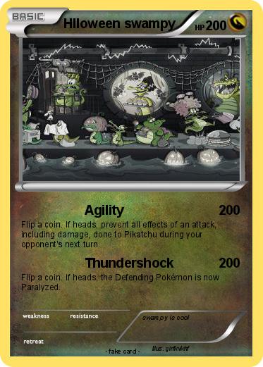 Pokemon Hlloween swampy Pokemon Hlloween swampy