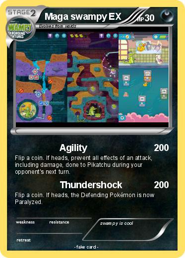 Pokemon Maga swampy EX
