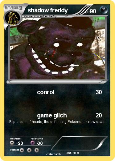 Pokemon shadow freddy