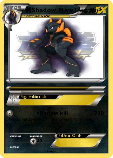 Pokemon Shadow MewTwo X