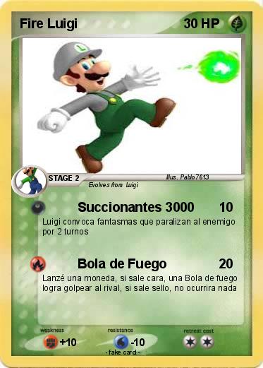 Pokemon Fire Luigi