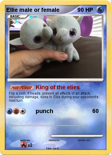 Pokemon Ellie male or female