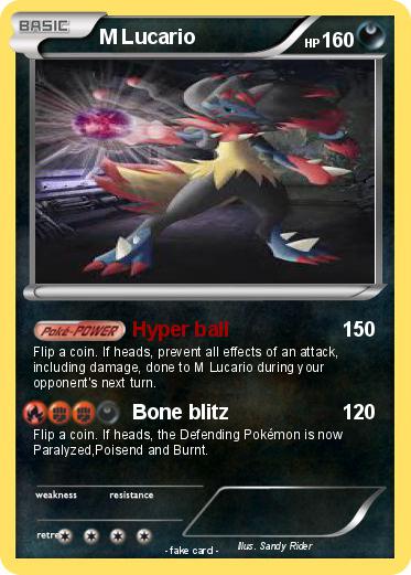Pokemon M Lucario