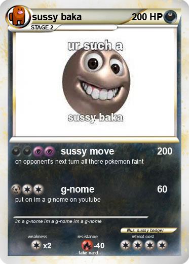 Pokemon sussy baka