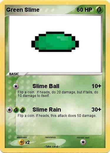 Pokemon Green Slime