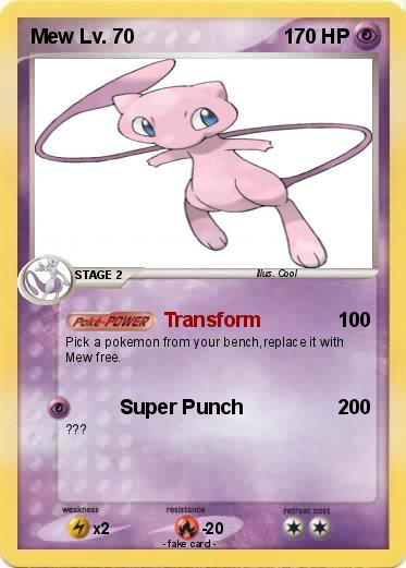 Pokemon Mew Lv. 70