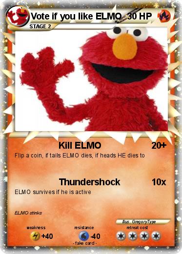 Pokemon Vote if you like ELMO