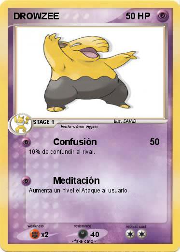 Pokemon DROWZEE