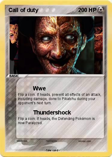 Pokemon Call of duty