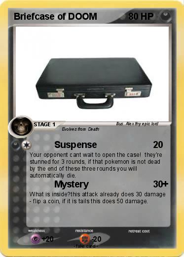Pokemon Briefcase of DOOM