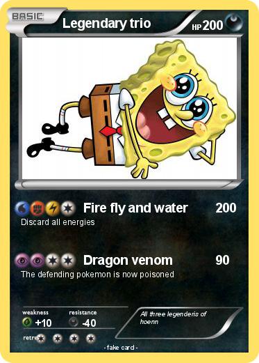 Pokemon Legendary trio