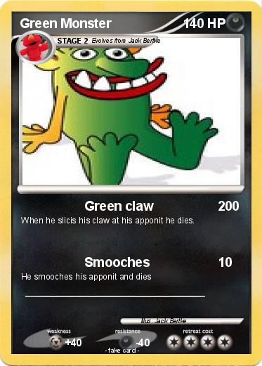Pokemon Green Monster