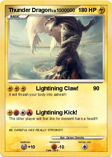 Pokemon Thunder Dragon