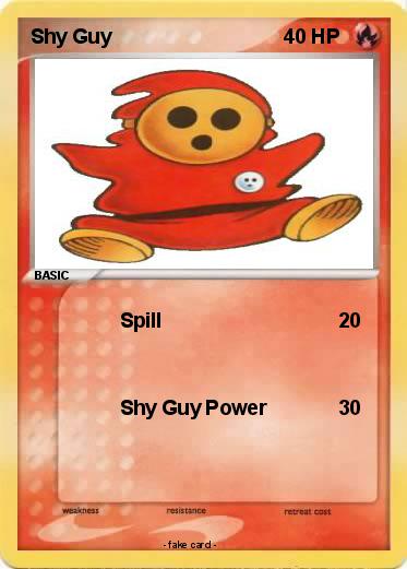 Pokemon Shy Guy