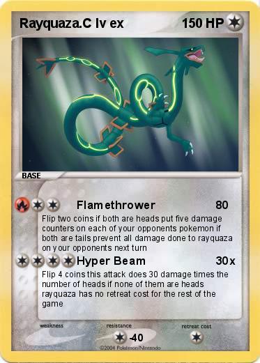 Pokemon Rayquaza.C lv ex Pokemon Rayquaza.C lv ex