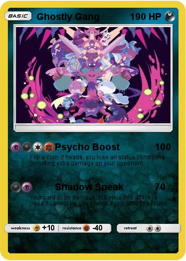 Pokemon Ghostly Gang