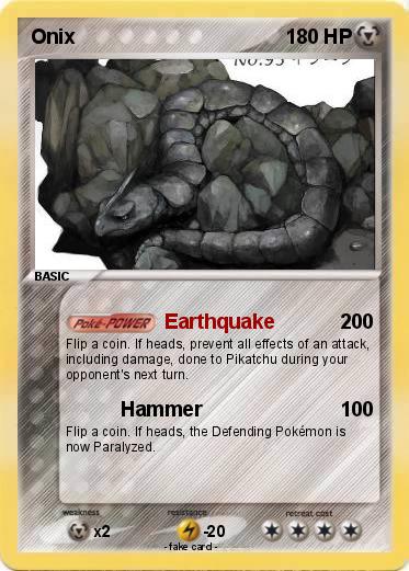 Pokemon Onix