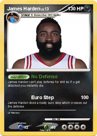 Pokemon James Harden