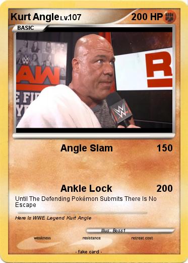 Pokemon Kurt Angle