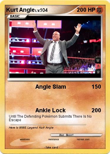 Pokemon Kurt Angle