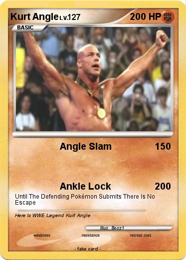 Pokemon Kurt Angle