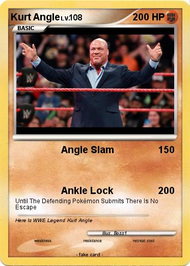 Pokemon Kurt Angle