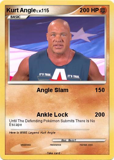 Pokemon Kurt Angle
