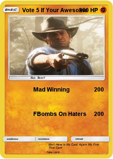 Pokemon Vote 5 If Your Awesome