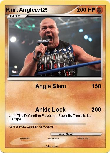 Pokemon Kurt Angle