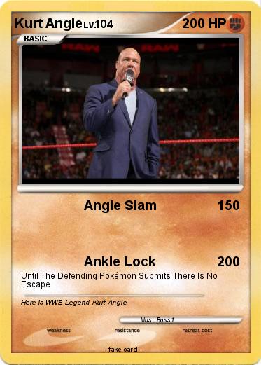 Pokemon Kurt Angle