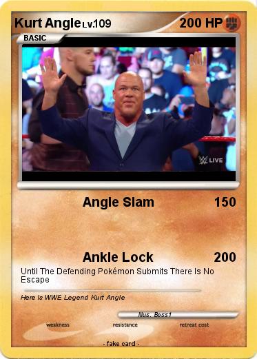 Pokemon Kurt Angle