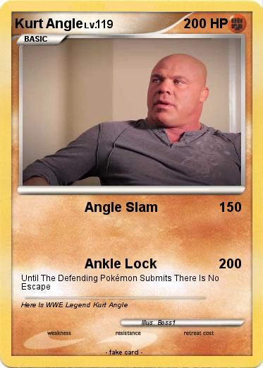 Pokemon Kurt Angle