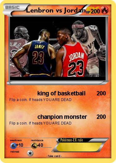 Pokemon Lenbron vs Jordan