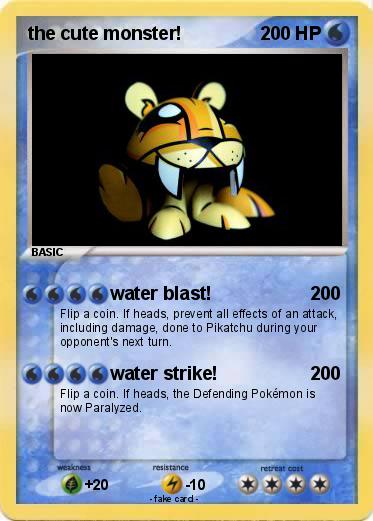 Pokemon the cute monster!