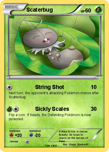 Pokemon Scaterbug