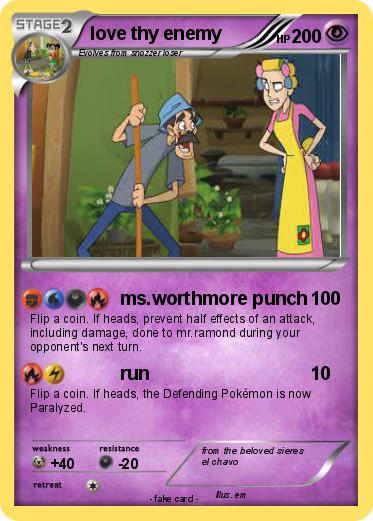 Pokemon love thy enemy