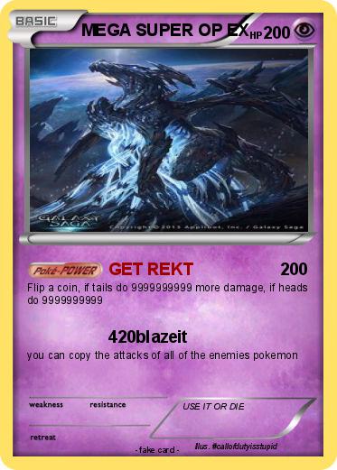 Pokemon MEGA SUPER OP EX