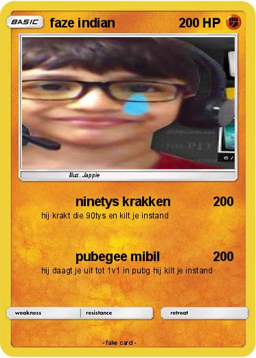 Pokemon faze indian