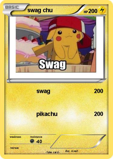 Pokemon swag chu