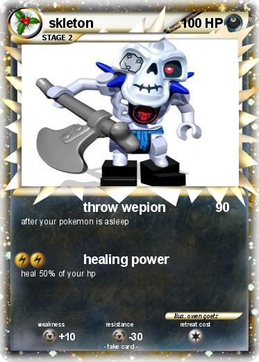 Pokemon skleton