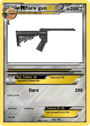 Pokemon flare gun